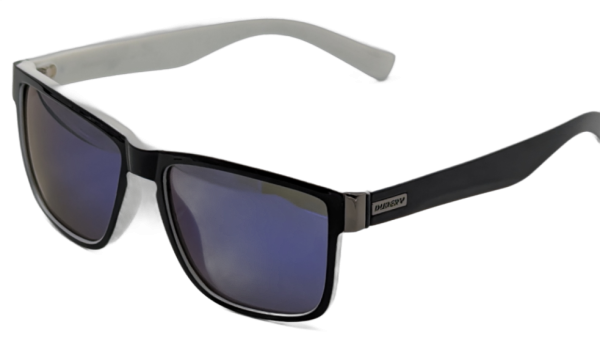 White & Black Polarized Shades